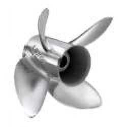 Solas 9573-153-18 Rubex L4 Stainless Steel Interchangeable Hub 4-Blade Propeller 15.25" Diameter x 18" Pitch