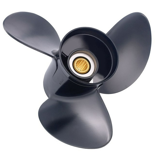 Solas 8611-153-21 Amita 3-E Plus Aluminum 3-Blade Propeller - RH, 15.3" Diameter x 21" Pitch x 19-Spline
