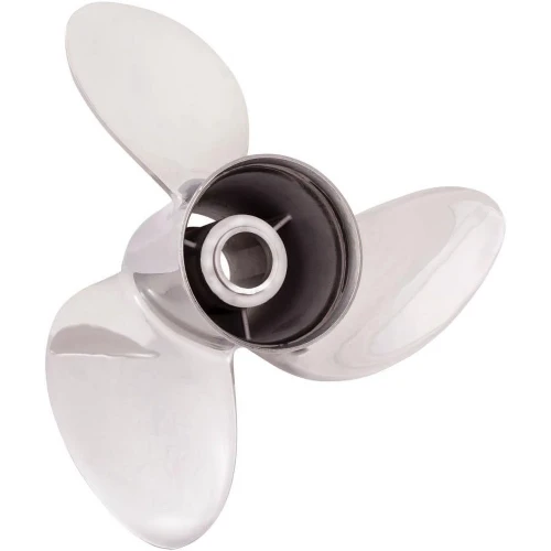 Solas 9551-148-18 14.75" Diameter x 18" Pitch Standard Rotation 3 Blade Stainless Steel Boat Propeller