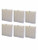 Evolution Air Pro 3000 Humidifier Filter Pad High Output Wick, 6 Pack
