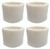 4 Wicking Humidifier Filters for Honeywell HCM-6012i