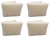 4 Humidifier Filter Wicks for Kenmore Sears 758.144108, 758.144107