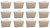 12 Humidifier Filter Wicks for Emerson MoistAir MAF-1