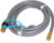 Weber 10' By 3/8" Id Stripwound Hose Natural Gas Hose Kit with Quick Connect Fitting
