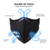 Sports Mask Dust Face Mask Breathable Vents Designed for Running Cycling Mowing