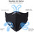 Dust Sports Face Cover Windproof Breathable Design for Running Cycling Mowing Outdoor Activities Plus 6 Filters