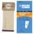 DVC Micro-Lined Paper Replacement Bags Style U Fit Electrolux Discovery I, II, III - 12 Bags