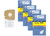 DVC Micro-Lined Paper Replacement Bags Style MM Fit Eureka Canister Models 3670 and 3680 Series - 40 Bags
