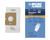 DVC Micro-Lined Paper Replacement Bags Type M Fit Kenmore Blue Magic and LG Canister Vacuums - 3 Bags