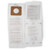 DVC Micro-Lined Paper Replacement Bags Style U, U-3, and U-6 Fit Panasonic Models MC-V5100, 5200, 5300, 5500, 6200, 6300, 6600, 6700, 6800, 6900 - 18 Bags