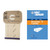 DVC Paper Replacement Bags Style C Fit Electrolux Canister Models - 12 Bags