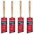 Wooster Brush 5221 2 Inch Silver Tip Angle Sash Paintbrush - 4 Pack