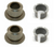 2 MTD Snowblower Flange Bearings 741-0663 and 2 Flange Bushings 741-0493C