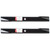 Oregon 95-048 2 Pack Lawn Mower Blades # 95-048-2PK