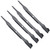4PK Oregon 198-049 Mulch Blades for 21" MTD Cub Cadet Troy-Bilt 742-0741 942-0741