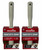 2 Wooster Stainless Steel Brush and Roller Cleaning Tools