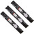 3PK Oregon 396-740 G6 Gator Blades for Dixie Chopper 30227-60 Exmark 103-0301 Gravely 046999