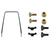 MTD Mower Upper Handle 749-05084B-0637 Kit with Mounting Screws and Nuts Genuine