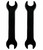 Black & Decker Genuine OEM 030076-00- Angle Grinder Wrench (2 Pack) 4287 01 4287-220 01 DW887, DW887-220, DW887-AR, DW887-B2, DW887-B3 |Includes 2