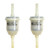 Kohler (2 Pack) 25 050 22-S Engine Fuel Filter 51 Micron With 1/4 Fuel Line