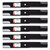 6PK Oregon 792-208 Blades Compatible With Hustler 601124, 797704, 601013, 602416