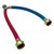 4400747 Rubber Washing Machine Hose - 1Ft (Y) Mixer Hose with 3/4 Inch Male GHT x 3/4 Inch GHT Connectors