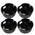 Black and Decker GH1000/GH1100 Trimmer Replacement 4 Pack Spool Housing # 90529876-4PK