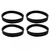 4 Belts for Filter Queen Majestic Vacuum Power Nozzles