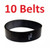10 Power Head Vacuum Belt for Beam Eureka 36995 Sweep n Groom Rugmaster