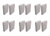 12 Wick Humidifier Filters for Holmes HWF-55, H55