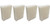 Humidifier Filter for Bionaire WF2630, WF2530 - 4 Pack