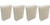 4 Emerson Humidifier Filters for MoistAir HDC12