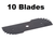10 Edger Blade 7 3/4" x 2 3/4" for Black & Decker LE750 Edge Hog 243801-00