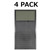 4 Grease Range Hood Filter for Broan R610027 PM25WW PM25BL AL9245 610027 