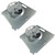 2 Broan NuTone S0503B000 50CFM 763RL 763RLN Bath Fan Motor Plate Assembly