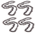 (4) 72LGX060G, 72EXL060G Oregon Chainsaw Chains for Stihl