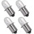 (4) 18 v Volt Flashlight Xenon Bulb for Porter Cable PC18FL, PCL180L