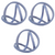 3 Replacement Belt Set for Use with Delta Rockwell TS 34-450 34-802