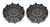 MTD Snowblower Track Wheel Set (2 Pack) 731-1538a Genuine Part