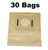 30 Jet Pac Vacuum Bags 14-2405-05 8 Quart 