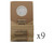 9 Allergy Bags for Eureka & Sanitaire Vacuum Style SL