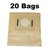 Dust Care Jet Pac Atrix VACBP1 Pullman Holt P7 B200648 Vacuum Cleaner Paper Bags 20 PK