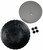 2 Weber Grill Part # 63050 8" Wheel and Cap - Gas and Charcoal Kettle Grills
