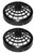 2 Dome Motor HEPA Filter for Compact TriStar Vacuums