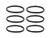 Round Belts RD for Eureka & Sanitaire Upright Vacuum 30563 52100 (6-Pack)