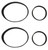 Hoover Concept Vacuum Belt Set Replaces 38528008, 160147 
