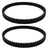 2 Pack Geared Drive Belt Designed to Fit Hoover Wind Tunnel Air Part #562535001