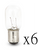 6 Vacuum Light Bulb for Kenmore 20-52410 or 5240 Powermate Progressive 4370018