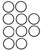 Sanitaire Vacuum Model SC684  Round Belts 10 pack - NEW