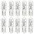 CEC Industries E73 Bulbs, 14 V, 1.12 W, W2x4.6d Base, T-1.5 shape (Box of 10)